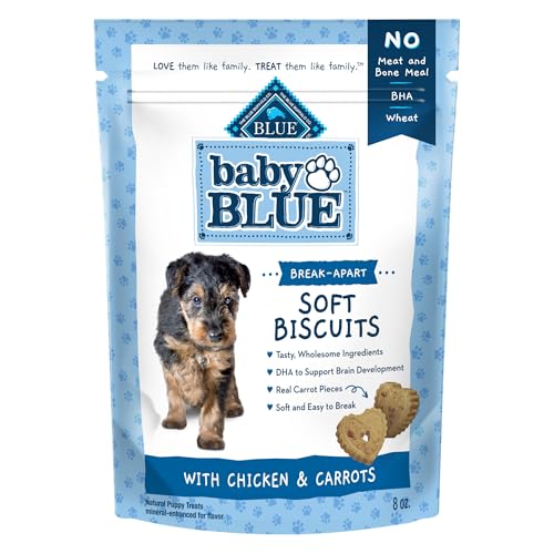 Blue Buffalo Puppy Soft Biscuits, Chicken & Carrots, 8 oz.