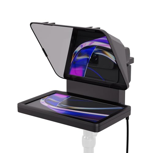 Elgato Prompter – Teleprompter with Built-in Screen, Multi-Device Compatible