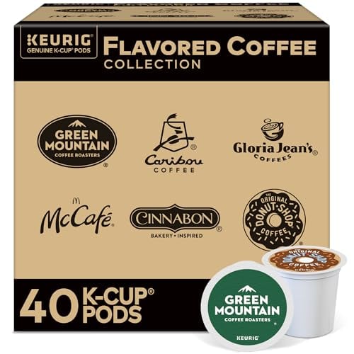 Keurig Flavored Coffee K-Cup Variety Pack, 40ct
