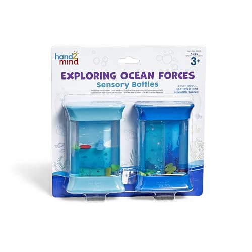 Ocean Forces Sensory Bottles: Toddler Fidget & Learning Toy
