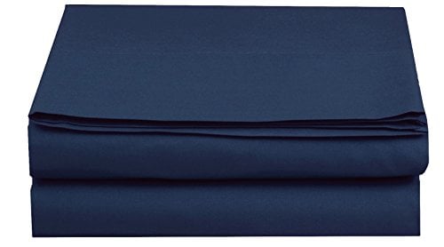 Elegant Comfort 1500 Hotel Quality Fitted Sheet, Queen, Navy