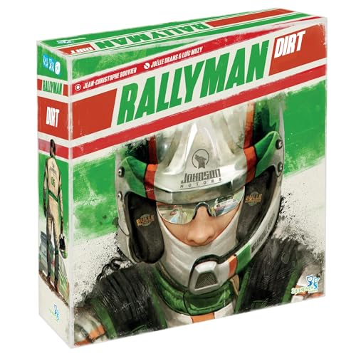 Rallyman: DIRT Strategy Board Game, 1-6 Players, Ages 10+