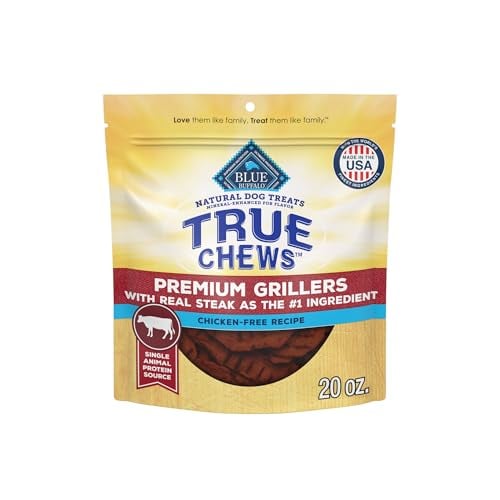 Blue Buffalo Steak Dog Treats, 20oz, Made in USA