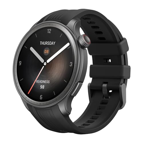 Amazfit Balance Smart Watch 46mm with Fitness Tracker, Black