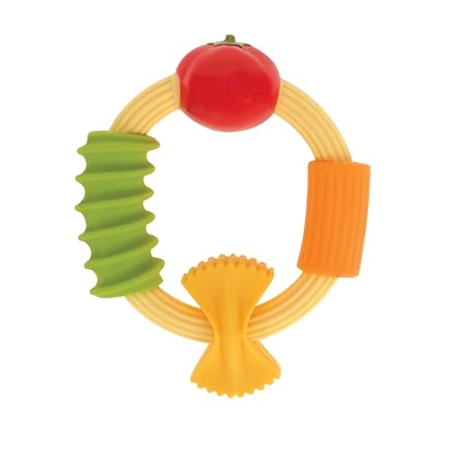 Nuby Silicone Teether – Multi-Textured, Easy Grip for 3+ Months