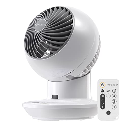 IRIS WOOZOO Air Circulator Fan with Remote, 3 Speeds