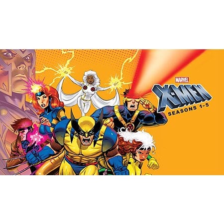 Marvel Comics XMen Animated Series Seasons 1-5 (Digital SD TV Show)