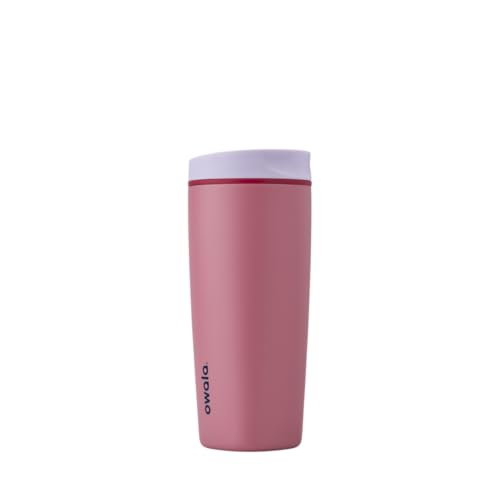 Owala SmoothSip 20 oz Insulated Coffee Tumbler, Purple/Pink