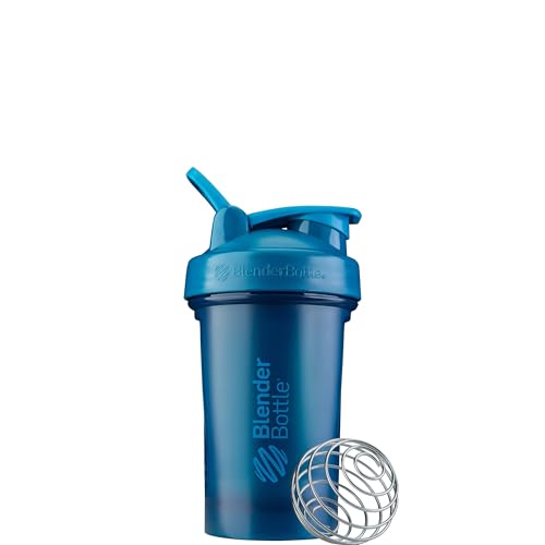 BlenderBottle Classic V2 Shaker, 20oz, Ocean Blue