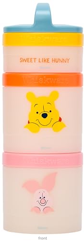 Whiskware Disney Pooh Stackable Snack Containers for Kids