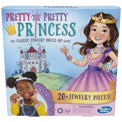 Pretty Pretty Princess Jewelry Dress-Up Game for Kids 5+