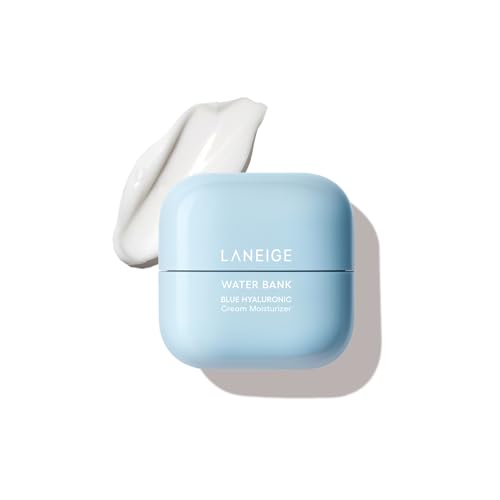 LANEIGE Water Bank Hyaluronic Cream: Hydrating Face Moisturizer, Dermatologist-Tested