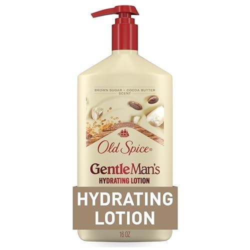 Old Spice Men’s Lotion, Vitamin B3, Cocoa Butter Scent, 16 oz