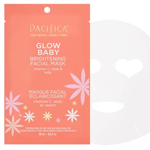 Pacifica Glow Baby Brightening Mask – Vitamin C, Vegan, Cruelty-Free