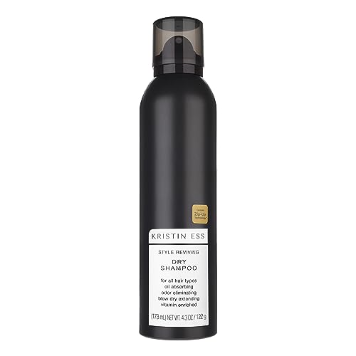 Kristin Ess Dry Shampoo – Sulfate-Free, Adds Volume, Fresh Pear