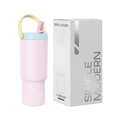 Simple Modern 24oz Kids Tumbler with Handle, Sherbet