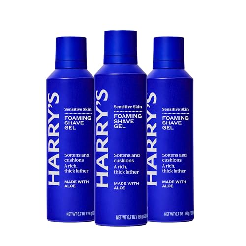 Harry’s Aloe-Enriched Shave Gel, 3 Pack (6.7oz)