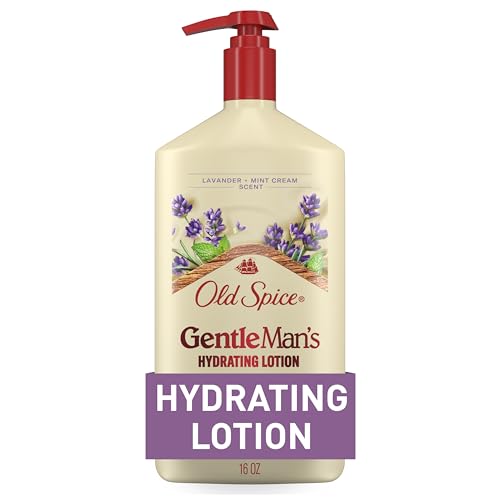 Old Spice Men’s Lotion, Lavender Mint, 24/7 Moisture, 16 oz