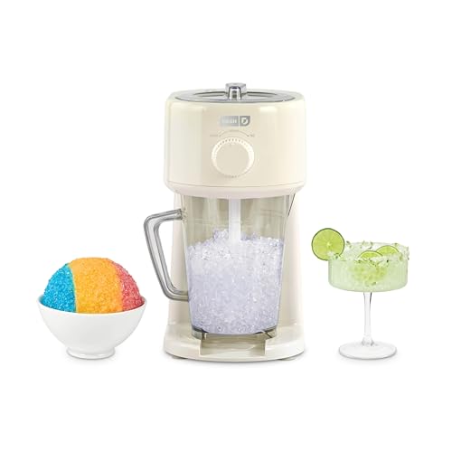 Dash Deluxe Ice & Slushy Maker, 1L, Cream