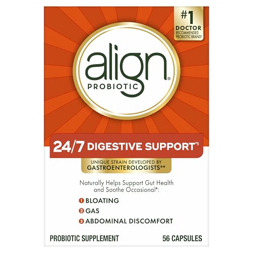 Align Probiotic Supplement, Digestive Health, 56 Capsules