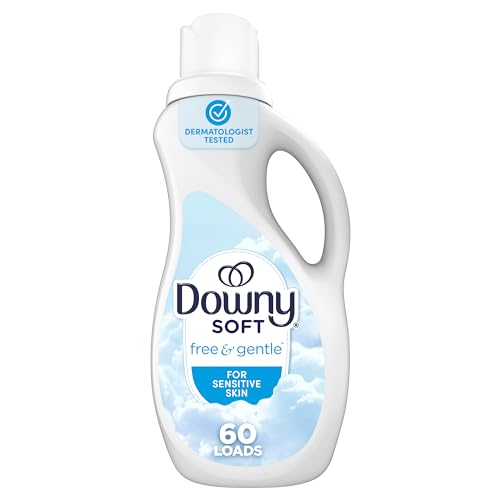 Downy Free & Gentle Hypoallergenic Fabric Softener, 44 fl oz