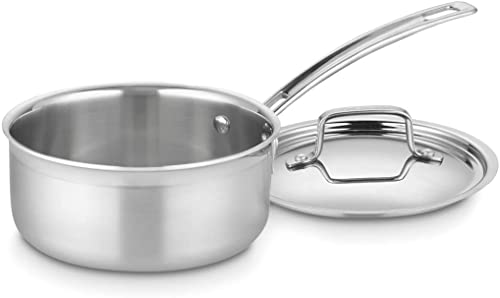 Cuisinart 1.5 Quart Multiclad Pro Saucepan with Cover