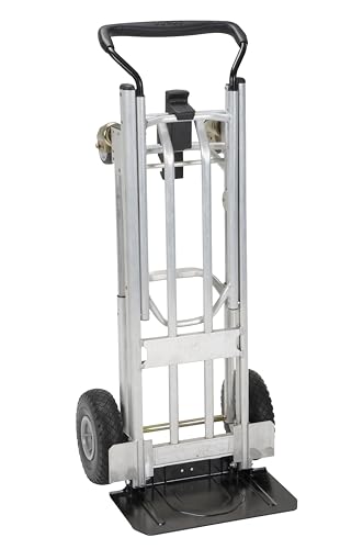 COSCO 4-in-1 Folding Hand Truck, Flat-Free Wheels