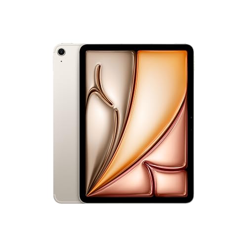 Apple iPad Air 11″ (M2), 128GB, Wi-Fi + 5G, Starlight