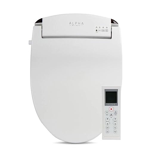 ALPHA BIDET JX2: Elongated, Endless Warm Water, Wireless Remote
