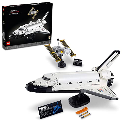 LEGO NASA Space Shuttle Discovery with Hubble Telescope Model