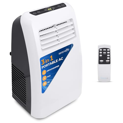 Portable Air Conditioner with Dehumidifier, Fan & Remote Control