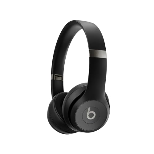 Beats Solo 4 Wireless Headphones, 50-Hour Battery – Matte Black