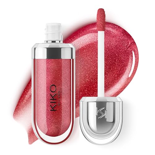 KIKO Milano 3D Hydra Lip Gloss, Iridescent Ruby, 6.5ml