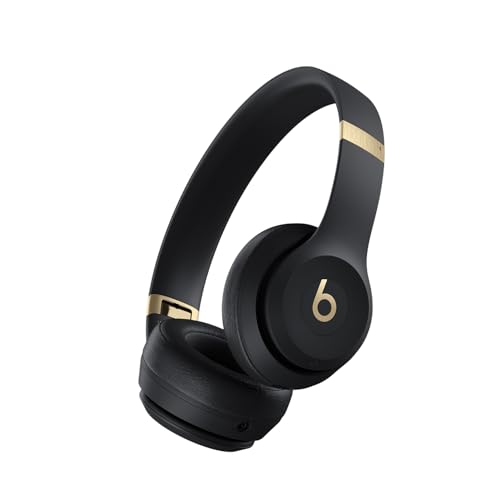 ( Black & Gold ) Beats Solo 4 Wireless Headphones, 50-Hour Battery
