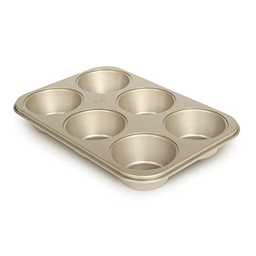 Glad Nonstick Jumbo Muffin Pan – 6 Large Cups