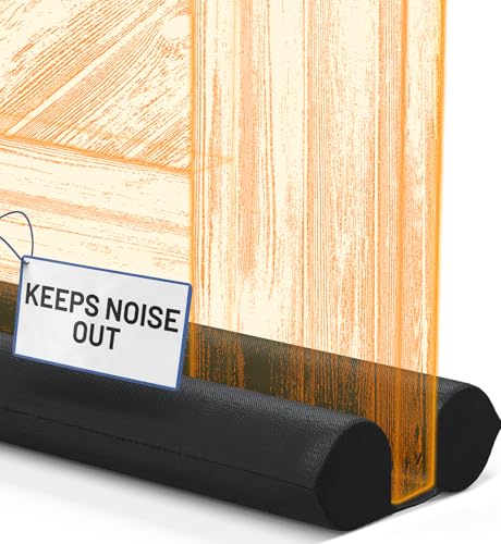 Everlasting Comfort Door Draft Stopper – Soundproofing Gap Filler 30″-36″