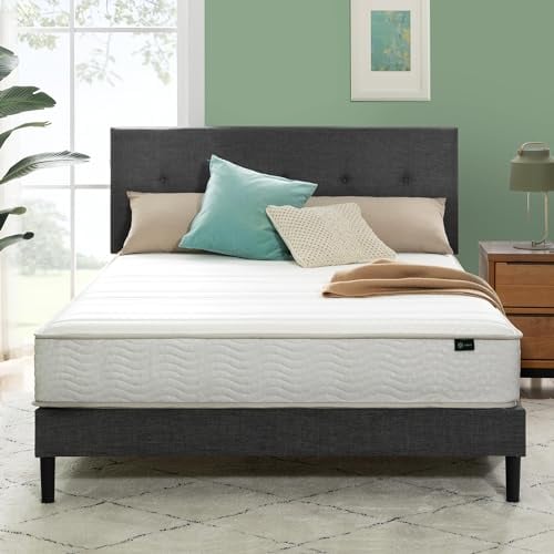 ZINUS 8″ Hybrid Mattress, Full, Medium Firm, Fiberglass-Free