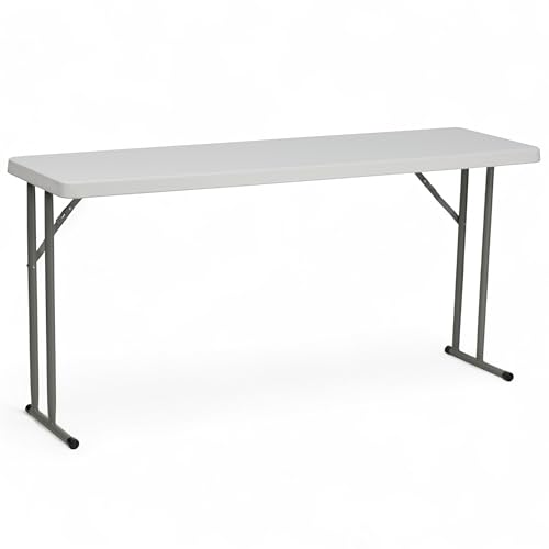 Flash Furniture Kathryn 5′ Folding Training Table, 330-lb Capacity