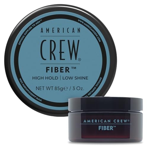 American Crew Hair Fiber Gel, High Hold, Low Shine, 3 oz