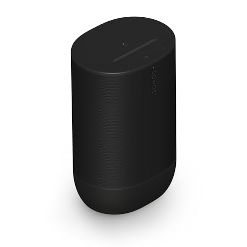 Sonos Move 2 Wireless Portable Bluetooth Speaker – Black