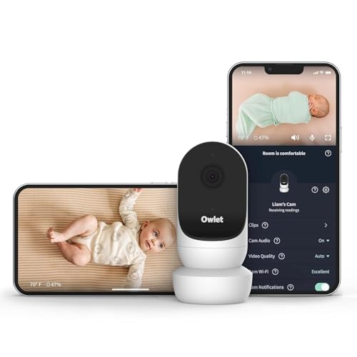 Owlet Cam: 1080p Baby Monitor with Night Vision & Alerts