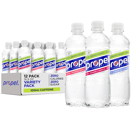 Propel Zero Calorie Energy Water, Electrolytes & Caffeine, Variety Pack