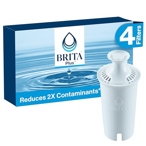 Brita Water Filter, BPA-Free, 4-Pack, Lasts 2 Months/40 Gallons