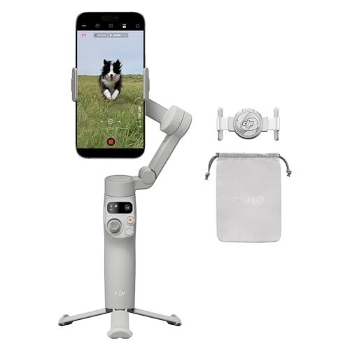 DJI Osmo Mobile 7 Gimbal Stabilizer with Tripod, ActiveTrack