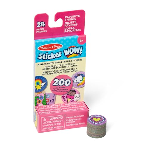 Melissa & Doug Sticker Wow!™ Pad with 200+ Stickers – FSC-Certified