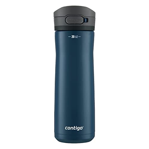 Contigo Jackson Chill 2.0 Insulated Water Bottle, 20oz, Blueberry
