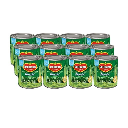 Del Monte French Style Green Beans, 8oz (12 Pack)