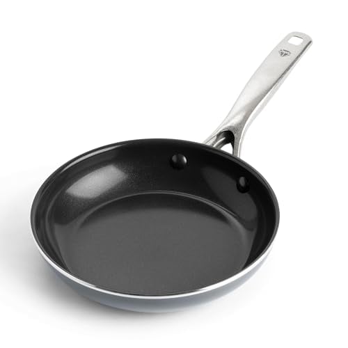 Blue Diamond 8″ Nonstick Ceramic Frying Pan, Dishwasher & Oven Safe