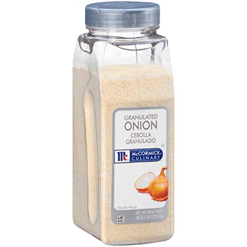 McCormick Granulated Onion, 18 oz  Ideal for Dips, Soups & Meats