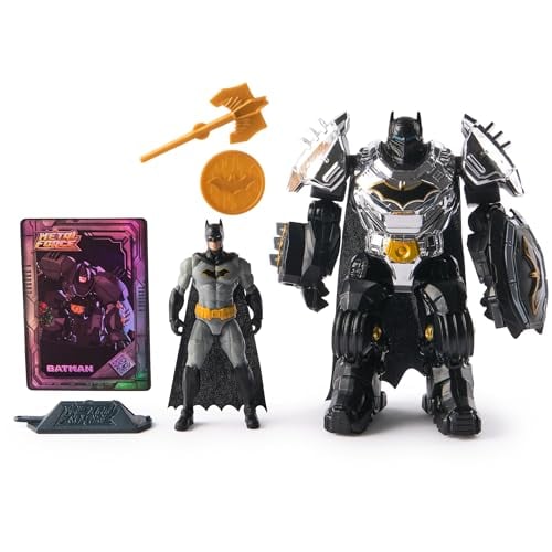 DC Comics Batman Action Figure Set with Blaster & Armor